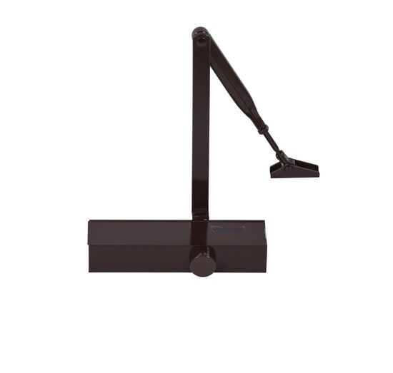 Durvju aizvērējs ar vērējroku Valnes (VALT72), brūnā krāsā